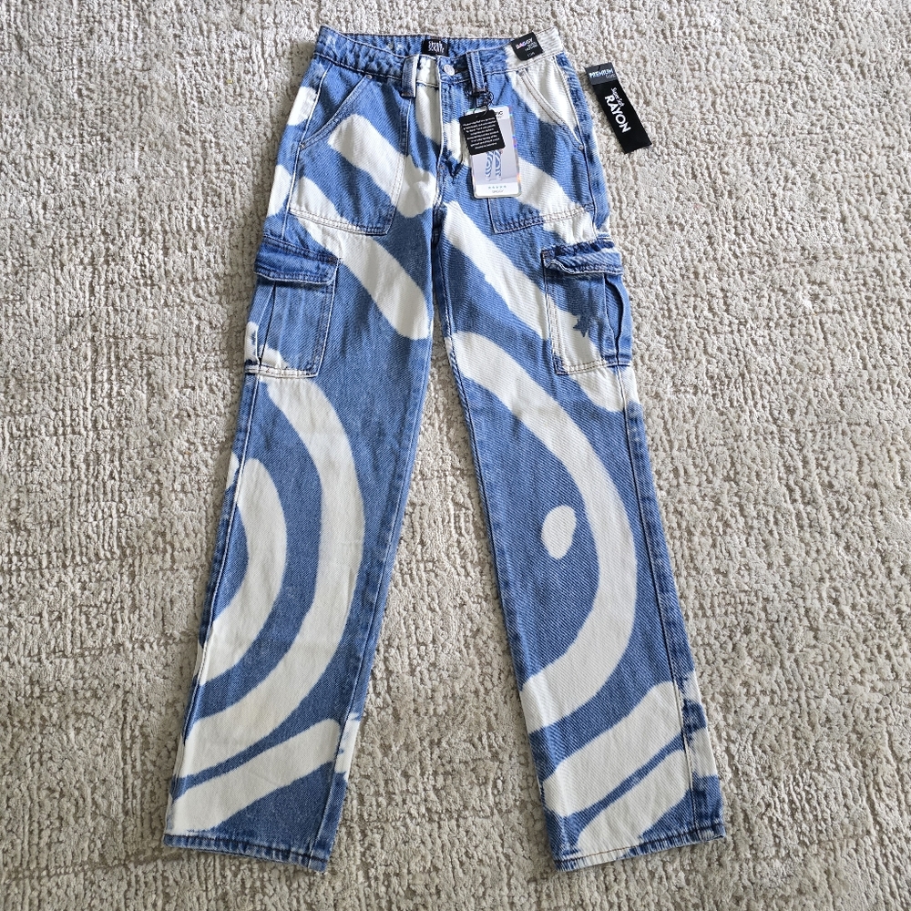 Simple Society Baggy Super High Rise Jeans